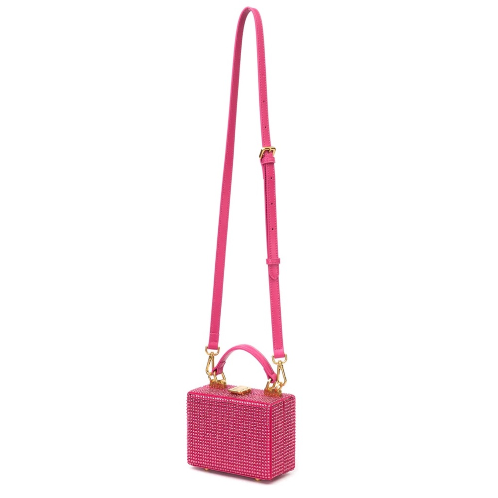 Brandon Blackwood Crystal Mini Kendrick Trunk- Rose - Picture 6 of 6